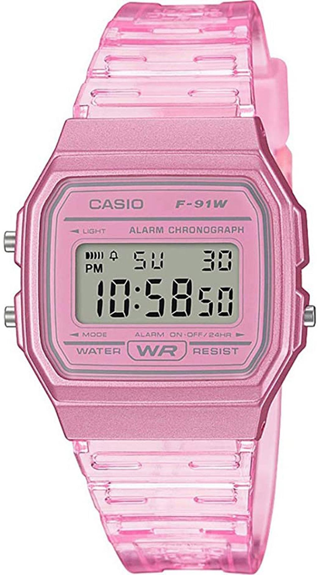 Reloj Casio rosa (precio: 20,95 euros)