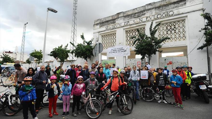 Marcha vecinal en bici