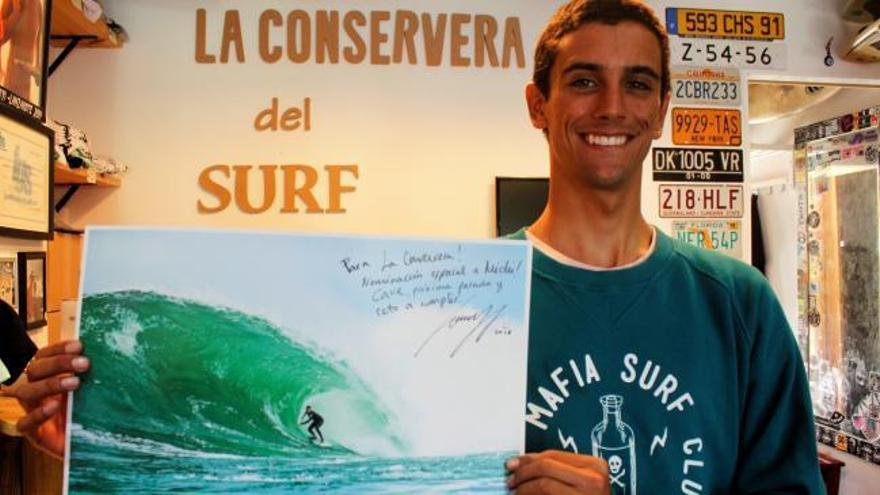 Gony Zubizarreta | Desde su club de surf en Patos: "Gony es comparable a Rafa Nadal"