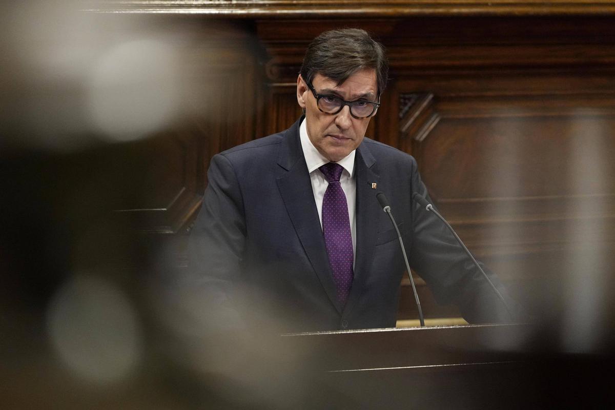El president de la Generalitat, Salvador Illa. El president de la Generalitat, Salvador Illa.