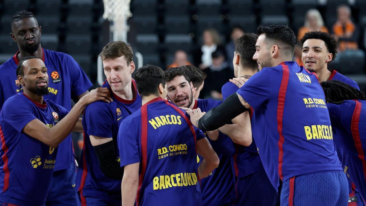 Trabajado triunfo del Barça en la pista del Valencia Basket