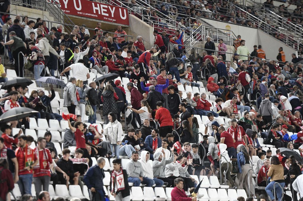 Las mejores imágenes del partido entre el Real Murcia y el Antequera