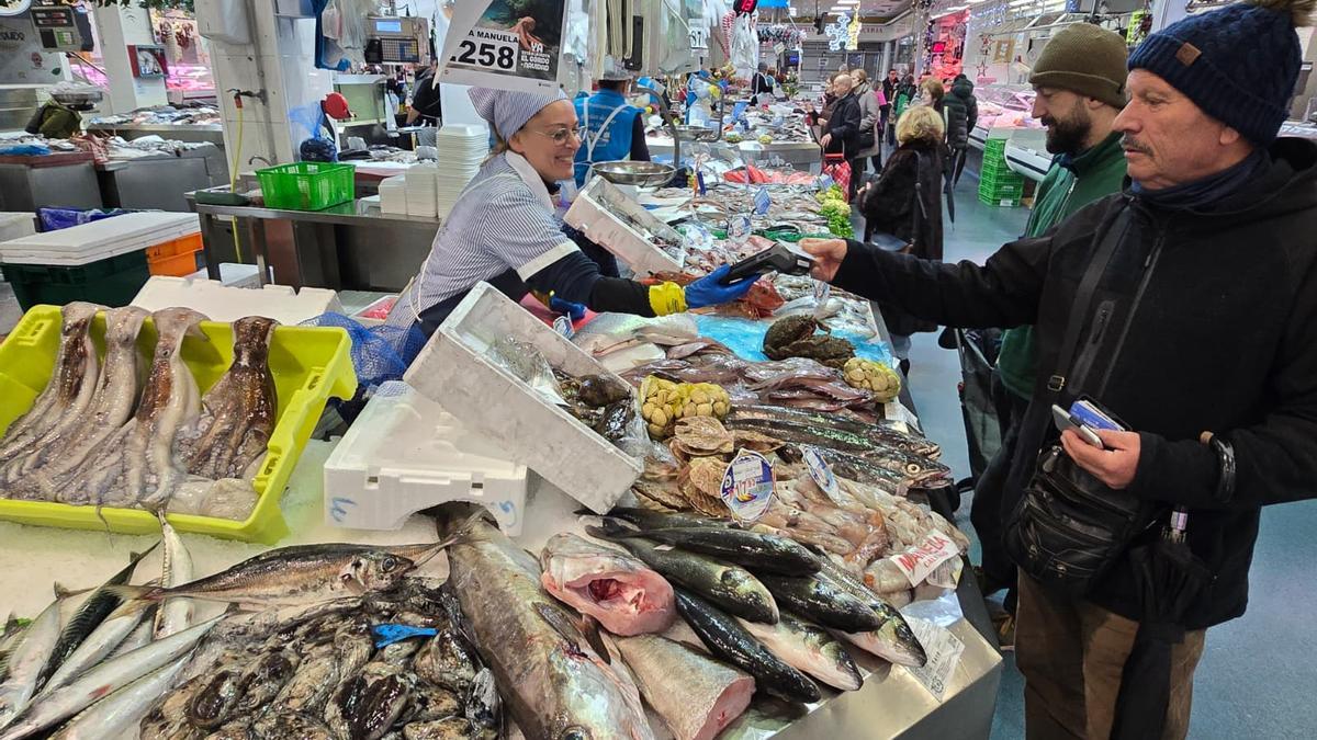 Así afrontan la Navidad los mercados de Vigo