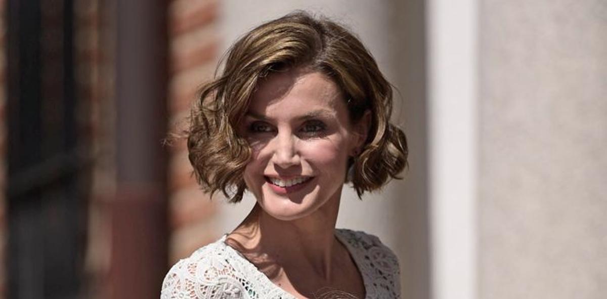 El look beauty de Doña Letizia en la Comunión de la princesa Leonor