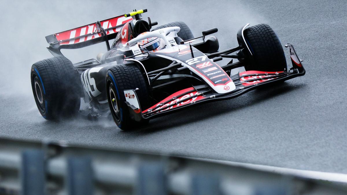 Nico Hülkenberg , este viernes durante los primeros libres en Zandvoort