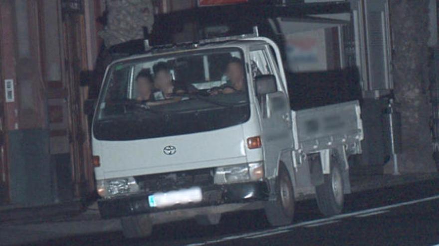 Tres menores roban una camioneta en Vecindario y son apresados en la capital