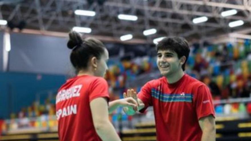 España, con cinco representantes en las ‘semis’ del Iberdrola Spanish International de bádminton en Ibiza