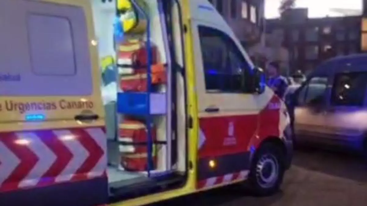 Grave accidente de moto en Playa de Arinaga: joven herido de carácter grave