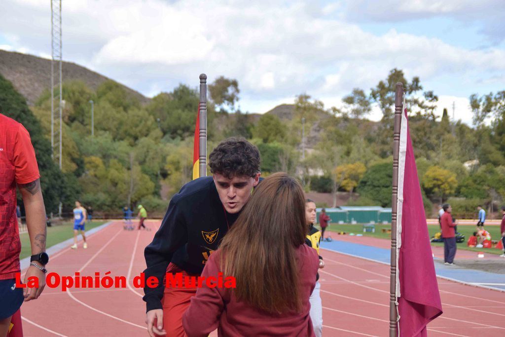 Regional absoluto y sub-23 de atletismo en Lorca