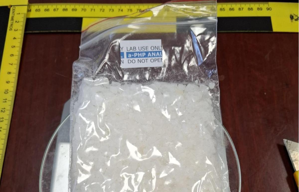 Sales de la catinona flakka, o Alfa, incautadas por la Guardia Civil en envíos de paquetería a Valencia