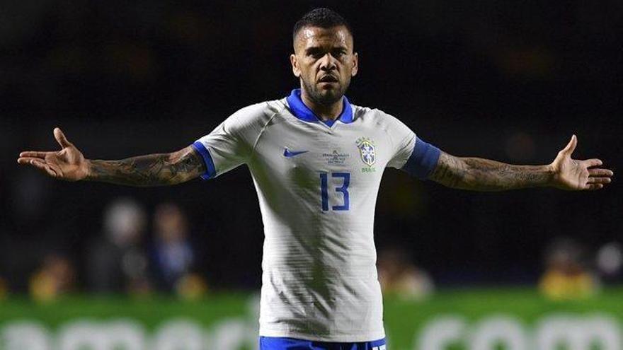 Dani Alves ficha por el Sao Paulo de Brasil