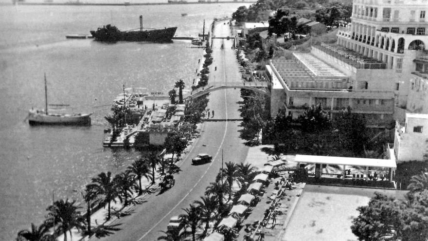 El Paseo Marítimo de Palma deja atrás casi 75 años años de historia para convertirse en bulevar