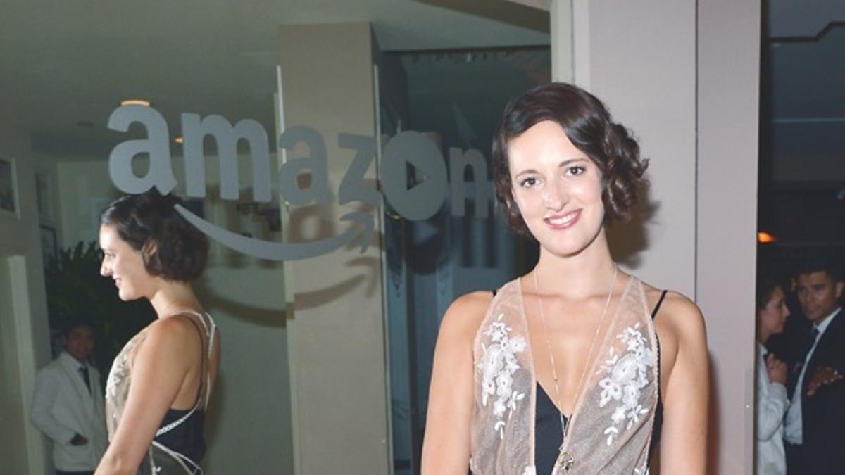 Phoebe Waller Bridge en una celebración de Amazon después de los Emmy