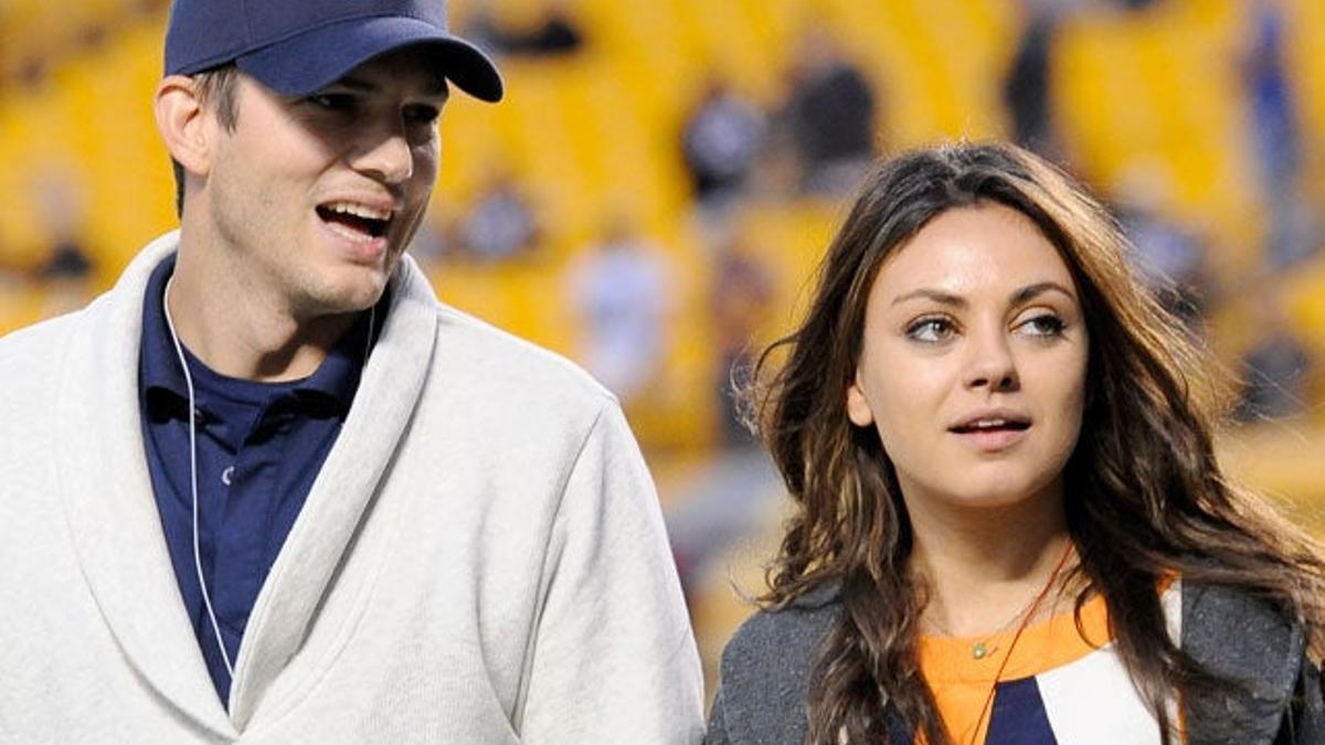 Mila Kunis y Ashton Kutcher y su atípica luna de miel