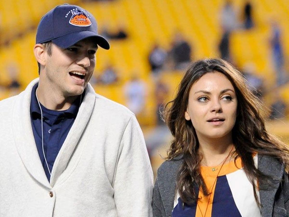 Mila Kunis y Ashton Kutcher y su atípica luna de miel