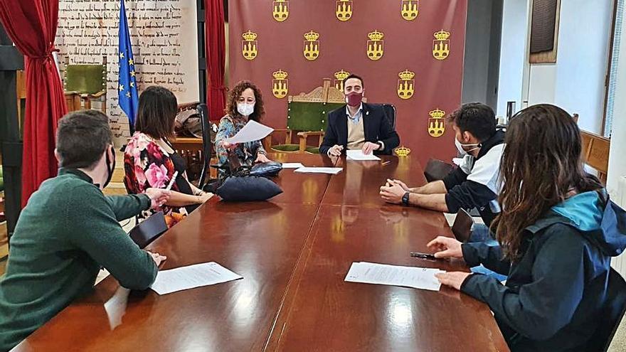 Acto de la toma de posesión en el salón de plenos. | Cedida