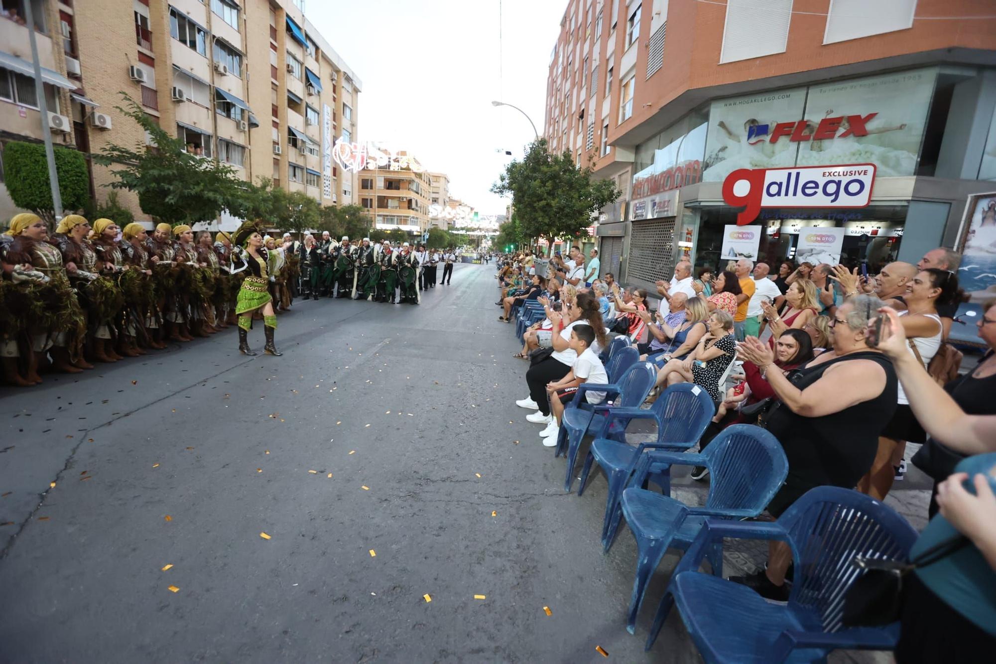 Entrada Cristiana moros Altozano, en imágenes