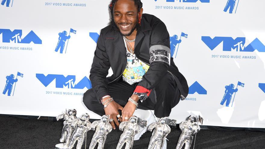 El rapero americano Kendrick Lamar, una de las estrellas del show.