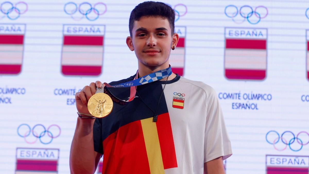 Alberto Ginés, oro olímpico en Tokio 2020