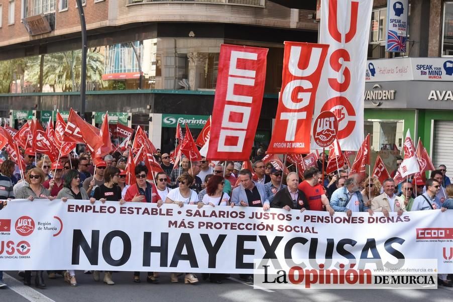 Primero de mayo en Murcia