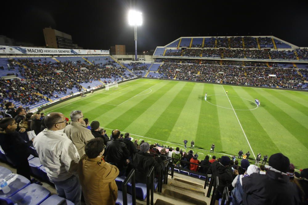 El Hércules llega vivo al Camp Nou