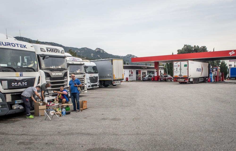 El descans dels camioners es torna a veure afectat per les restriccions a l'hostaleria