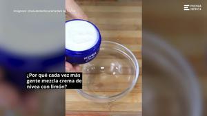 Una cucharada de Nivea con limón: el truco que cada vez hacen más personas en España