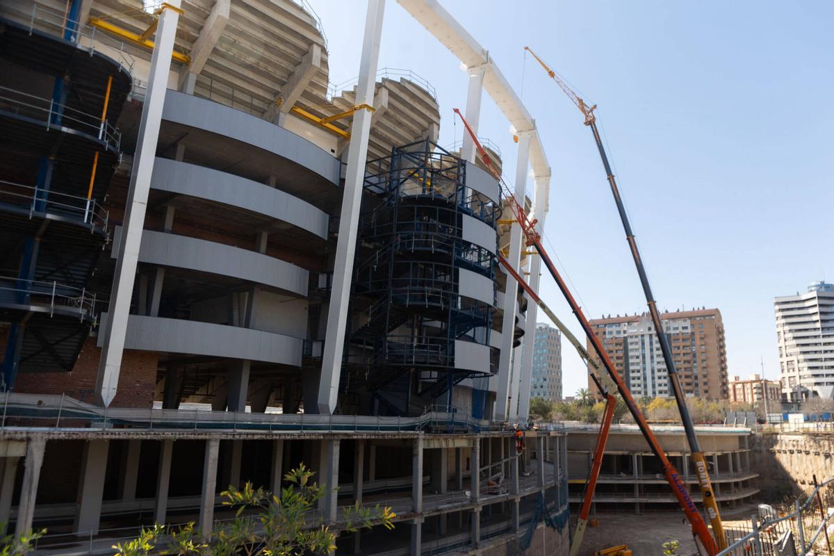 Valencia. VLC SPD. Así van las obras del Nou Mestalla