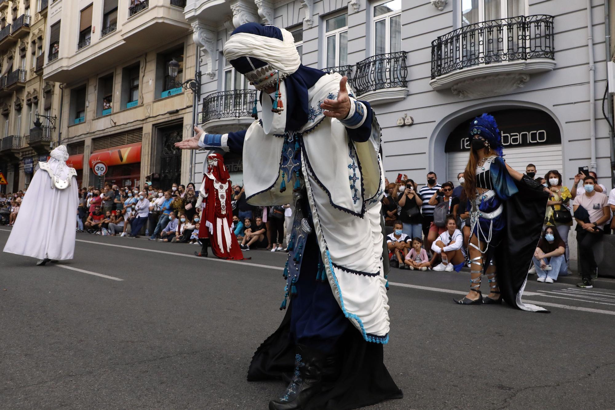 Las fotos del desfile de Moros y Cristianos en València