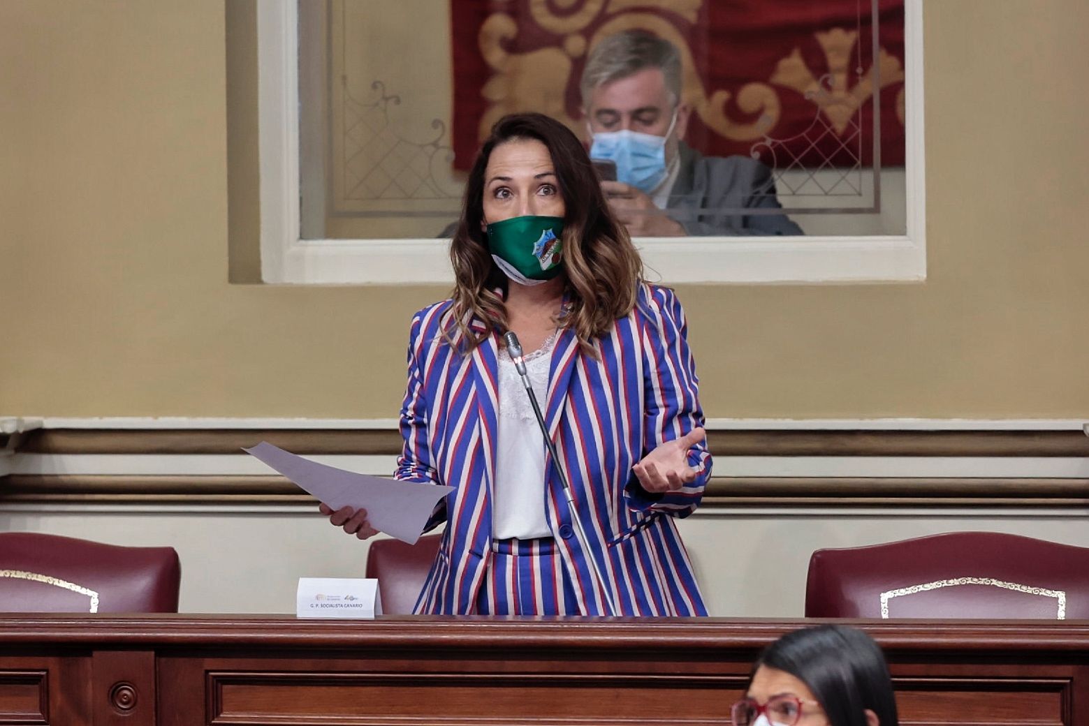 Pleno del parlamento de Canarias