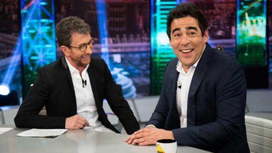 Pablo Motos, con Pablo Chiapella en &#039;El Hormiguero&#039;.