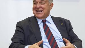 Joan Laporta: "Em vaig alegrar molt de l’elecció de Limak"