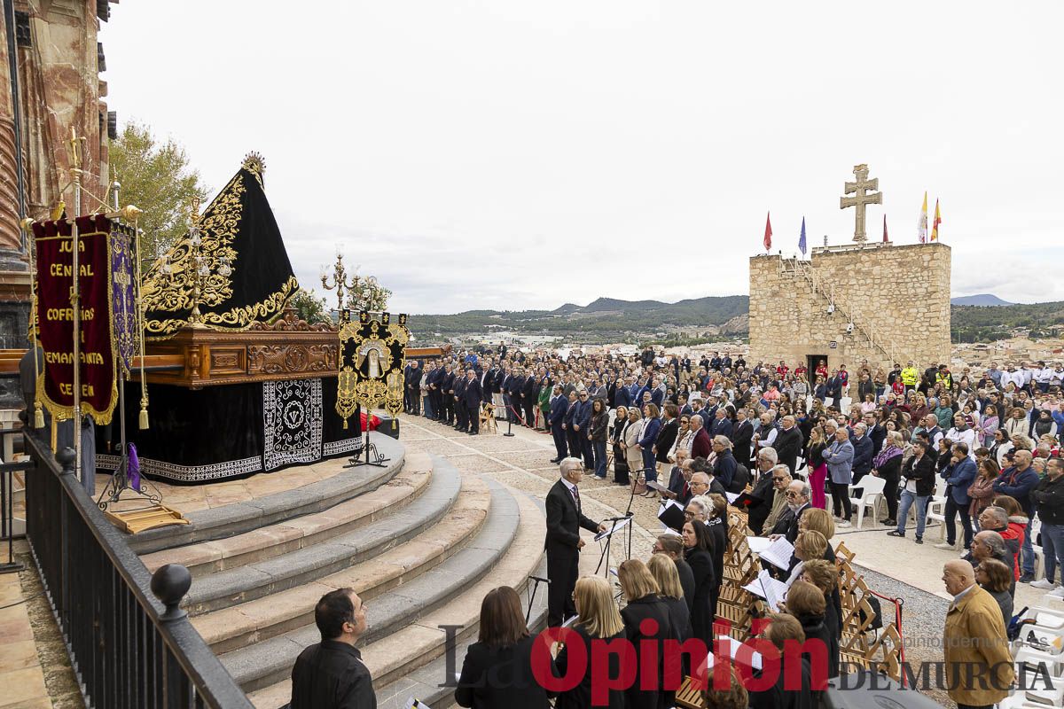Cofradías y Hermandades de Semana Santa Peregrinan a Caravaca