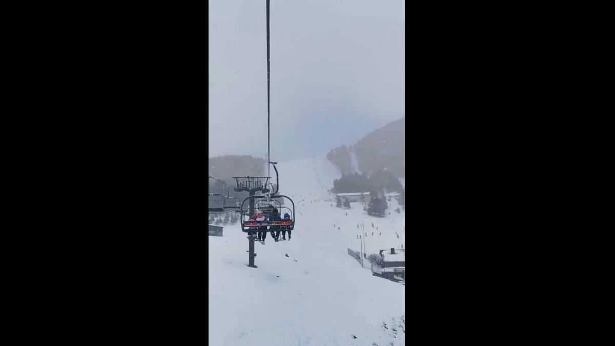 Ple a la Molina malgrat el mal temps d'aquest cap de setmana