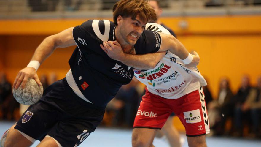 Beltrán Bedia, en un partido del OAR.