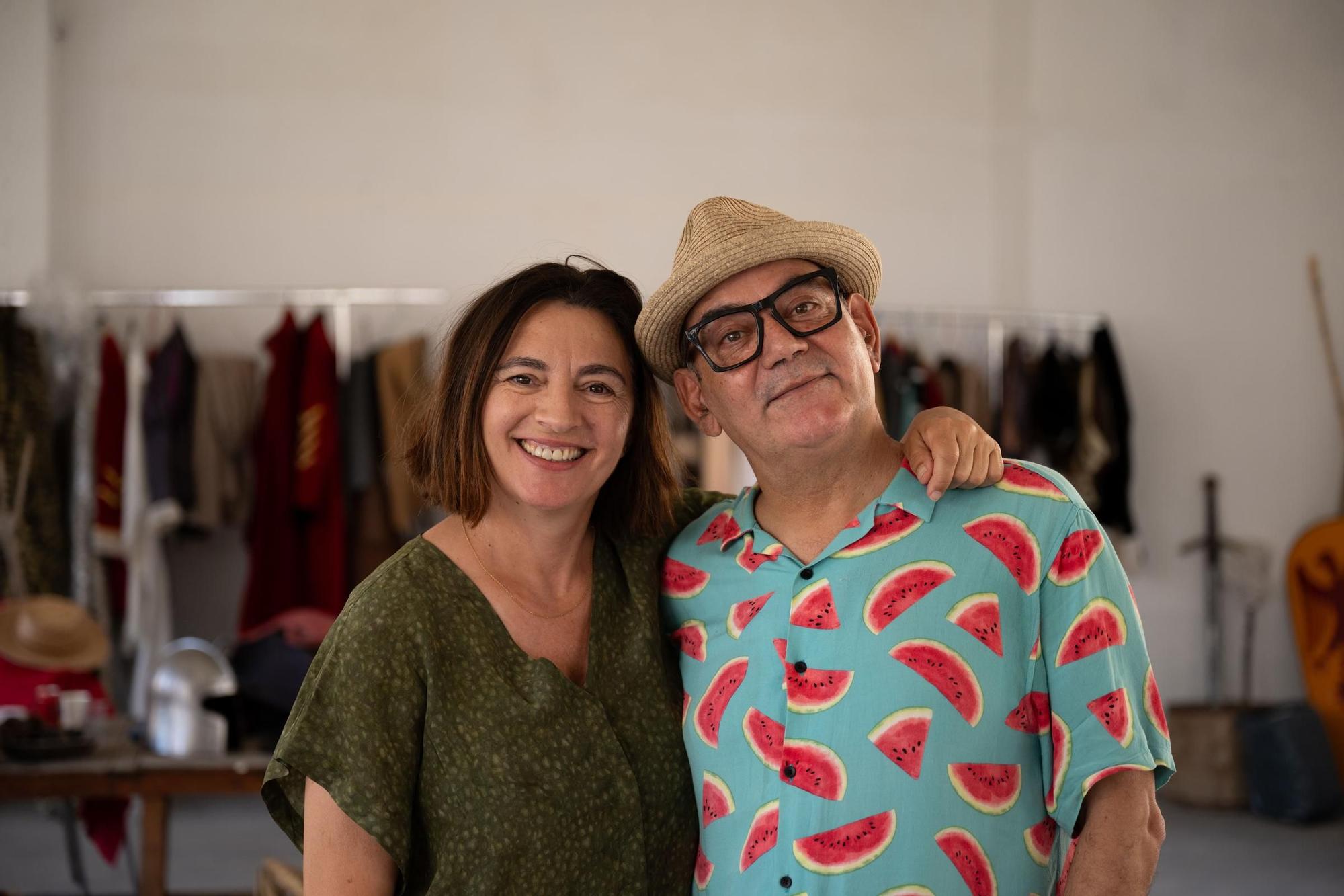 José Corbacho y la actriz Catalina Solivellas graban en Inca el documental &#039;En un lugar de la mente&#039;
