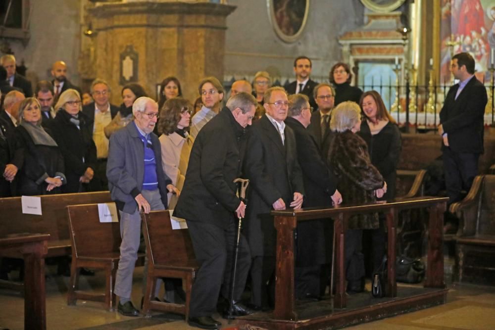 Funeral en Palma por la filóloga Aina Moll