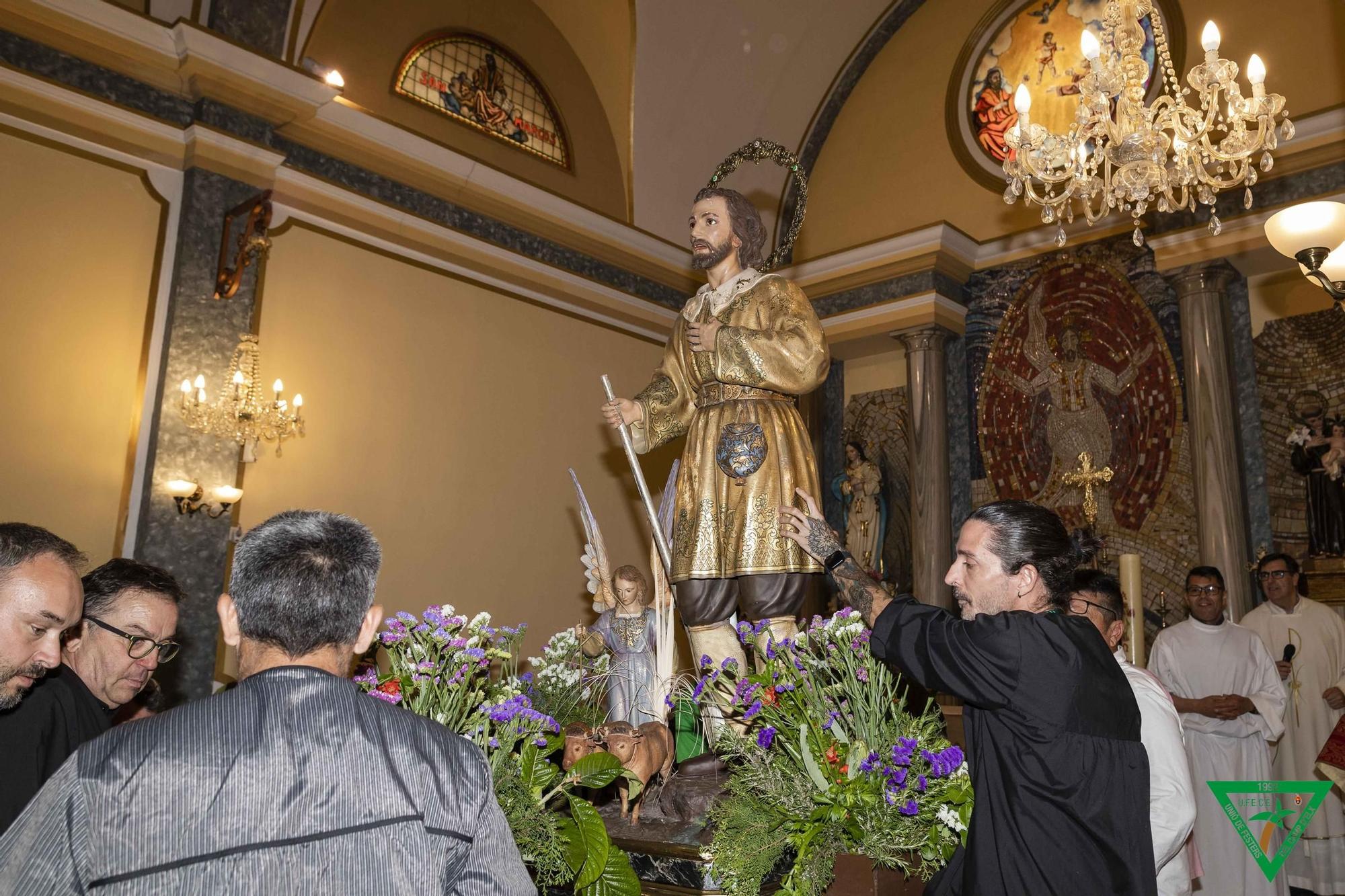 Fervor en el Camp d'Elx con Isidro