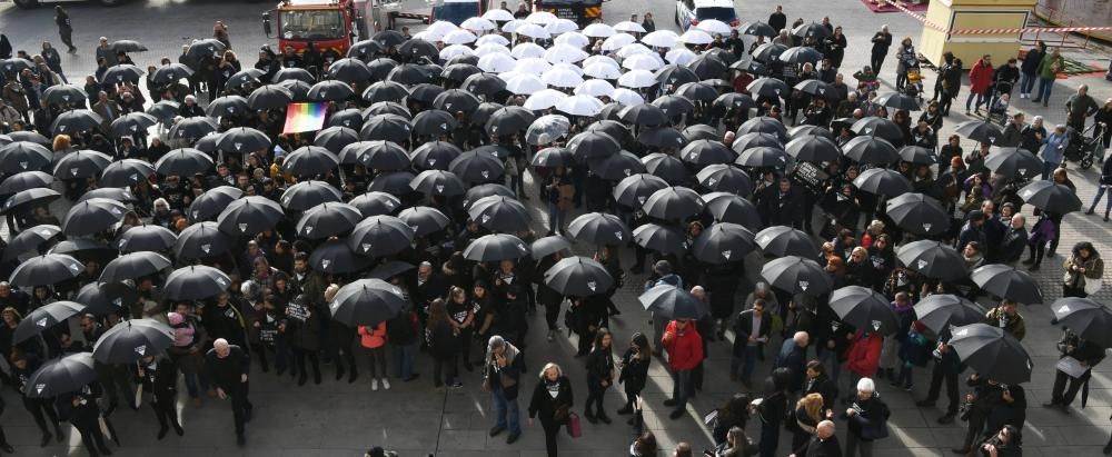 A Coruña clama contra la violencia de género