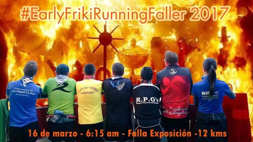 &#039;Running&#039; y Fallas se unen en rutas por la Sección Especial