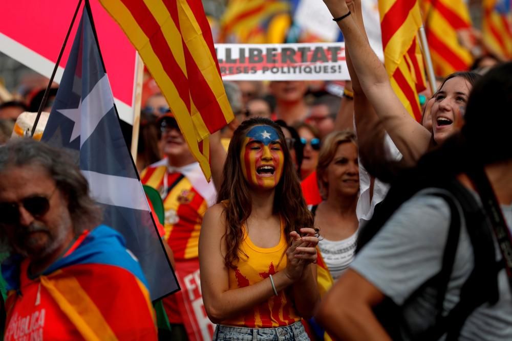 Diada 2018: Totes les imatges de la manifestació