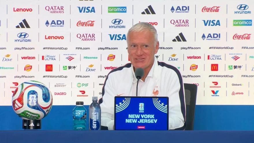Deschamps, lo tiene claro: "Si hay un claro favorito, es España"