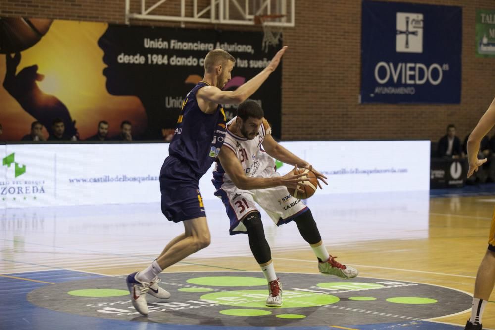 Partido del Unión Financiera Oviedo Baloncesto contra Clavijo Logroño