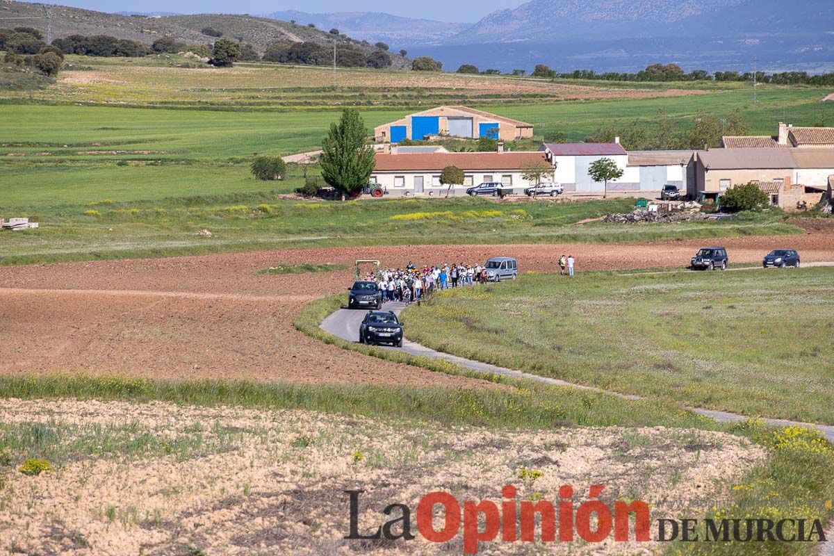 Así ha sido la Romería de los vecinos de Los Royos y El Moralejo a la ermita de los Poyos de Celda en Caravaca