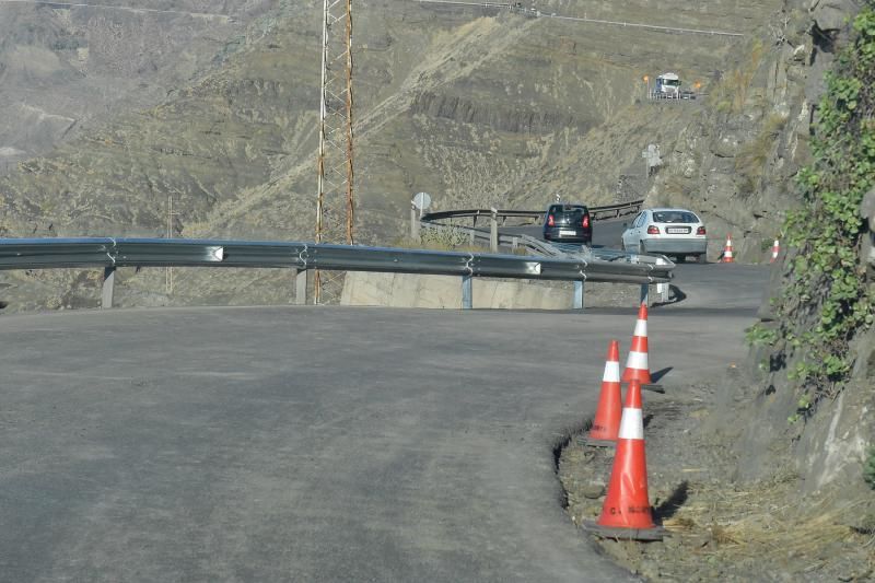 Apertura de la carretera de La Aldea