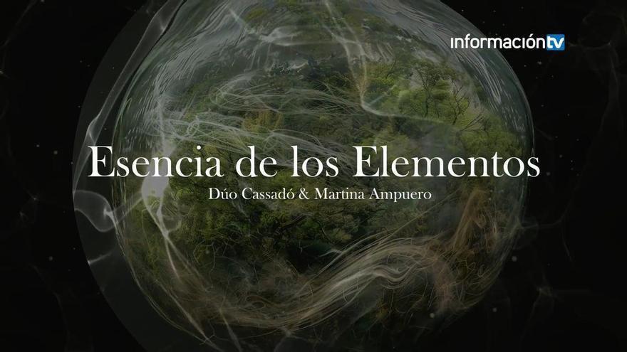 Dúo Cassadó y Martina Ampuero traen al ADDA de Alicante su innovador viaje inmersivo “Esencia de los Elementos”