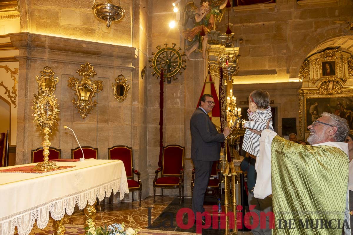 Presentación a la Vera Cruz de Caravaca de los niños nacidos en 2023