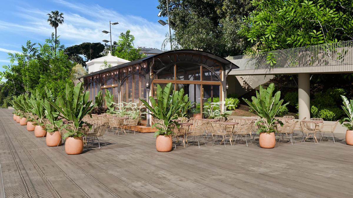 Así será el quiosco-bar de Grupo Premier en el Muelle Camaronero