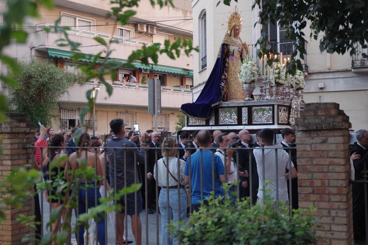Traslado de María Santísima de Gracia al Santuario de la Victoria