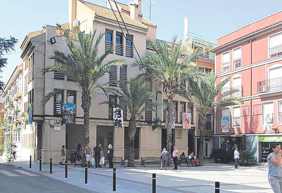 Plaça de Sant Joan donde está situada ACAS.